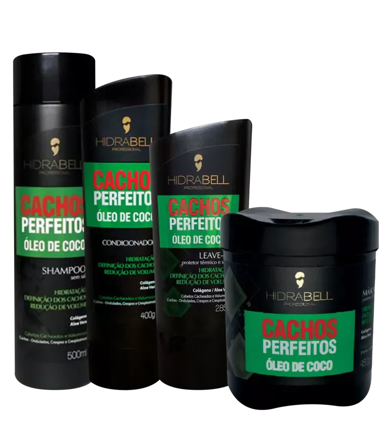 Hidrabell Kit Cachos Perfeitos - AIKO COSMÉTICOS
