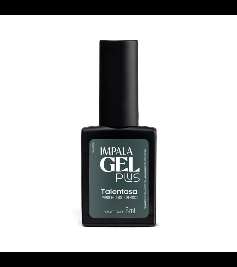 Impala Esmalte Gel Plus Talentosa - Verde Escuro 8... - AIKO COSMÉTICOS