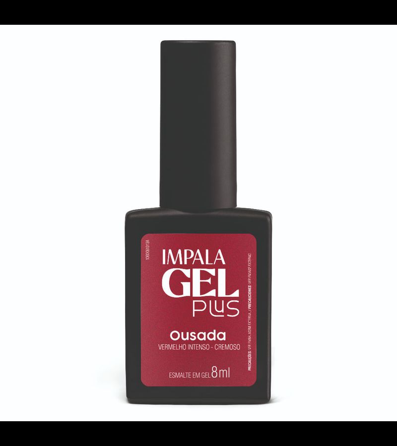 impala Esmalte Gel Plus Ousada - Vermelho Intenso ... - AIKO COSMÉTICOS
