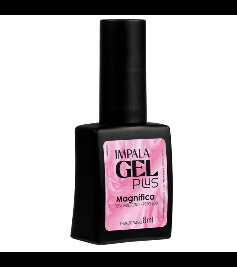 Impala Esmalte Gel Plus Magnífica - Rosa Iridescen... - AIKO COSMÉTICOS