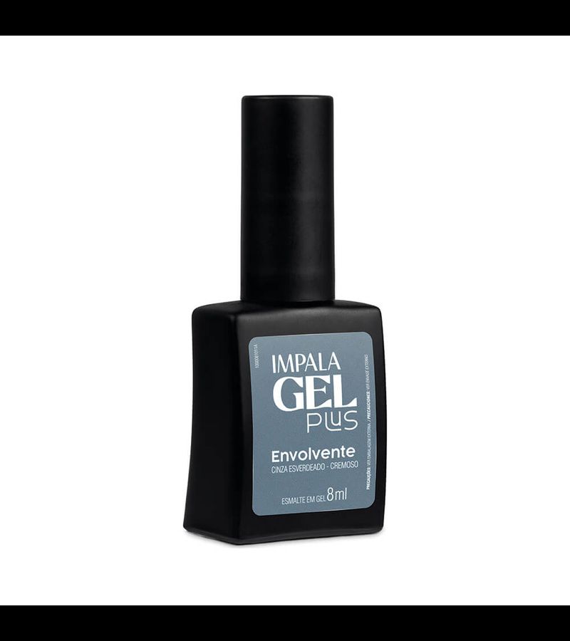 Impala Esmalte Gel Plus Envolvente - Cinza Esverde... - AIKO COSMÉTICOS