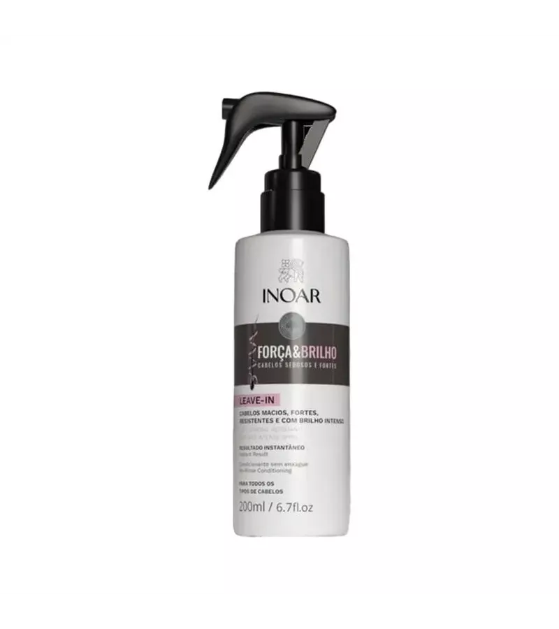 Inoar Leave-in Força&Brilho 200ml - AIKO COSMÉTICOS