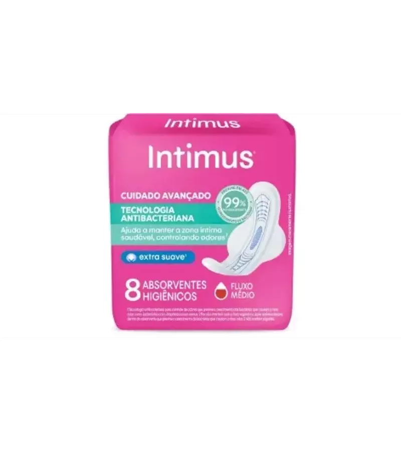 Intimus Absorvente Ultrafino tecnologia antibacter... - AIKO COSMÉTICOS