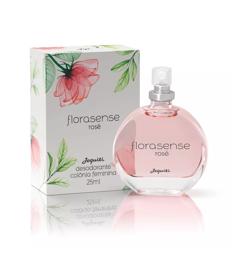Jequiti Colônia Miniatura Feminina Florasense Rosé... - AIKO COSMÉTICOS