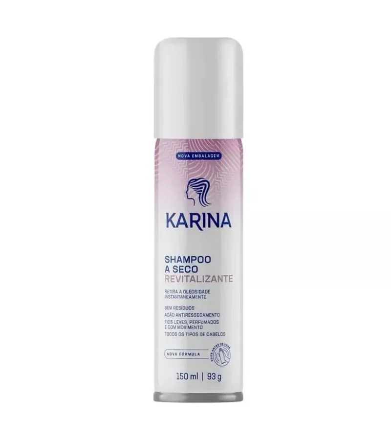 Karina Shampoo a Seco Revitalizante - AIKO COSMÉTICOS