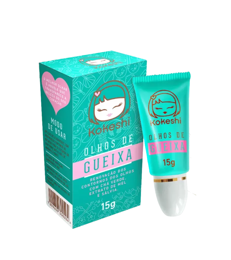  Kokeshi Hidratante Área Dos Olhos Renovador Olhos... - AIKO COSMÉTICOS