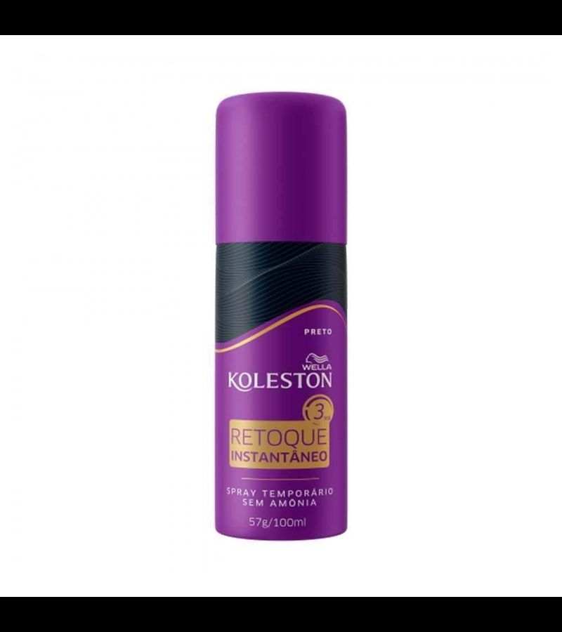 Koleston Retoque instantâneo de Raiz Preto 100ml - AIKO COSMÉTICOS