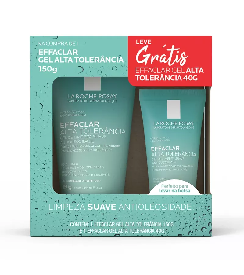 La Roche-Posay Kit Gel de Limpeza Facial Effaclar ... - AIKO COSMÉTICOS