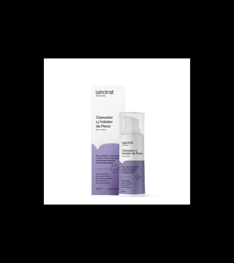 Labotrat Clareador c/ inibidor de pelos 30ml - AIKO COSMÉTICOS