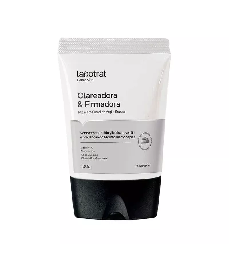 Labotrat Máscara Facial de Argila Branca Clareador... - AIKO COSMÉTICOS