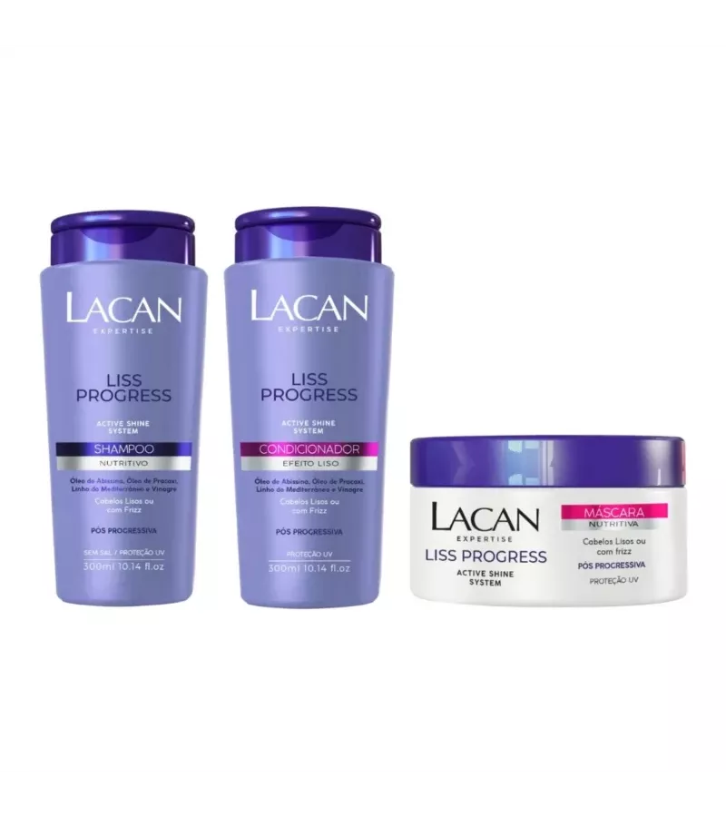Lacan Expertise Kit Liss Progress Pós Progressiva - AIKO COSMÉTICOS