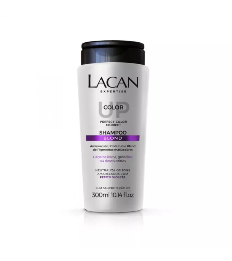 Lacan Color Up Shampoo Blond 300ml - AIKO COSMÉTICOS