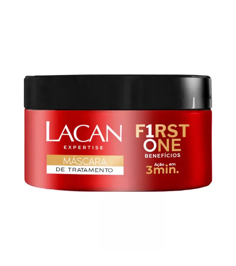 Lacan Máscara F1RST ONE Benefícios 300g - AIKO COSMÉTICOS