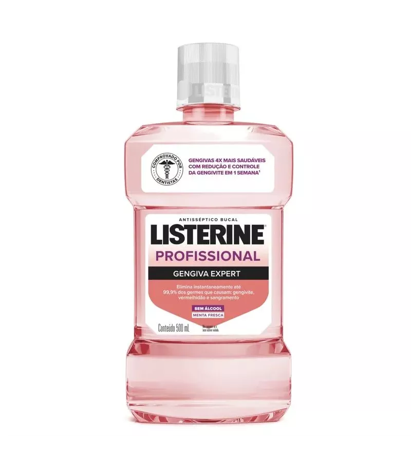Listerine Profissional Gengiva Expert Sem Álcool 5... - AIKO COSMÉTICOS