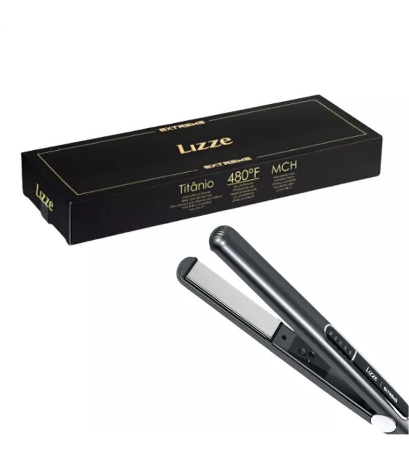 Lizze Chapa Extreme 480°f Titânio 220V - AIKO COSMÉTICOS