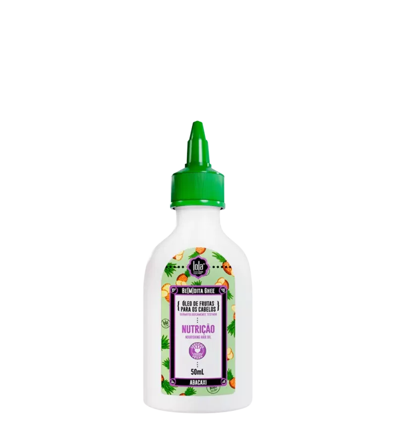 Lola Be(M)dita Ghee Nutrição Abacaxi - Óleo Capila... - AIKO COSMÉTICOS