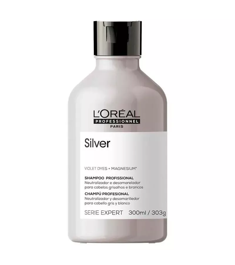 L'Oréal Professionnel Magnesium Silver - Shampoo 3... - AIKO COSMÉTICOS