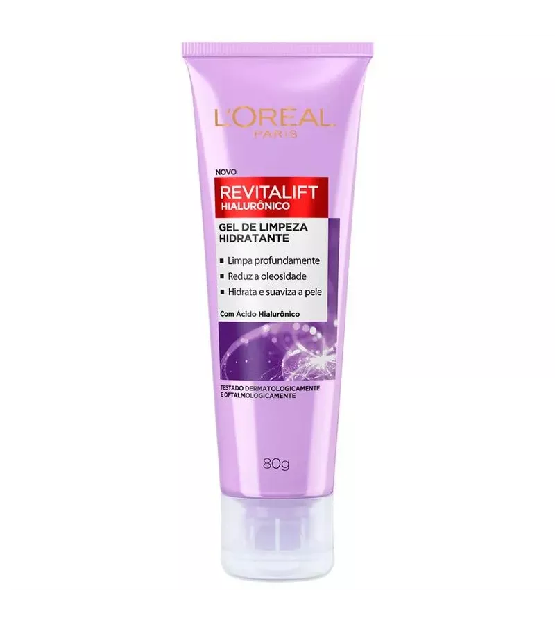 L'oréal Revitalift Gel de Limpeza Hidratante 80g - AIKO COSMÉTICOS