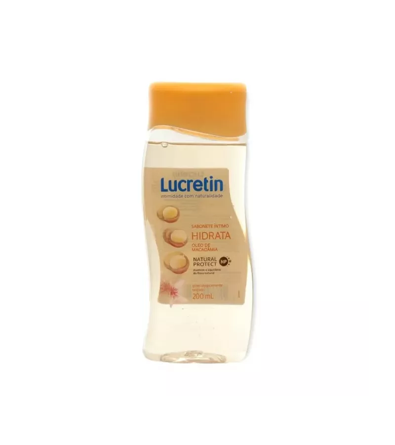  Lucretin Sabonete Íntimo Hidrata 200ml - AIKO COSMÉTICOS