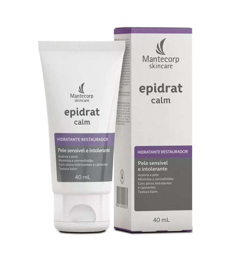 Epidrat Hidratante Facial Calm Pele Sensível 40g - AIKO COSMÉTICOS