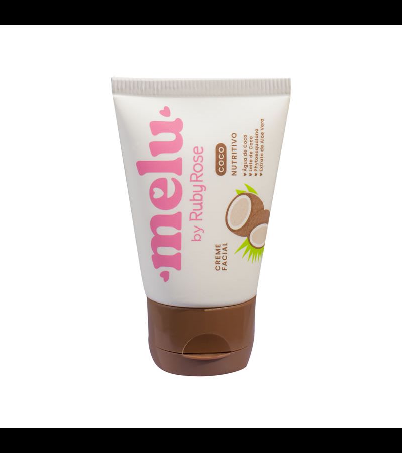Melu by Ruby Rose Creme Facial Nutritivo Coco 40g - AIKO COSMÉTICOS