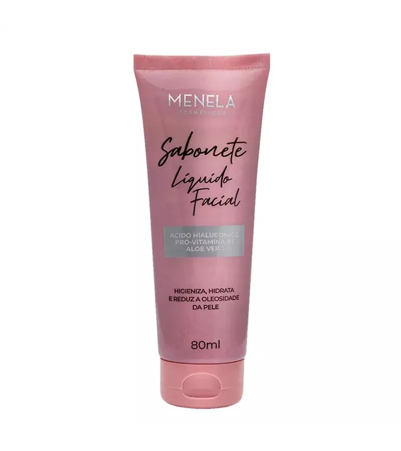 Menela Sabonete Líquido Facial 80ml - AIKO COSMÉTICOS