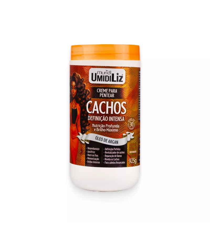 Creme para Pentear Cachos Umidiliz Óleo de Argan 9... - AIKO COSMÉTICOS