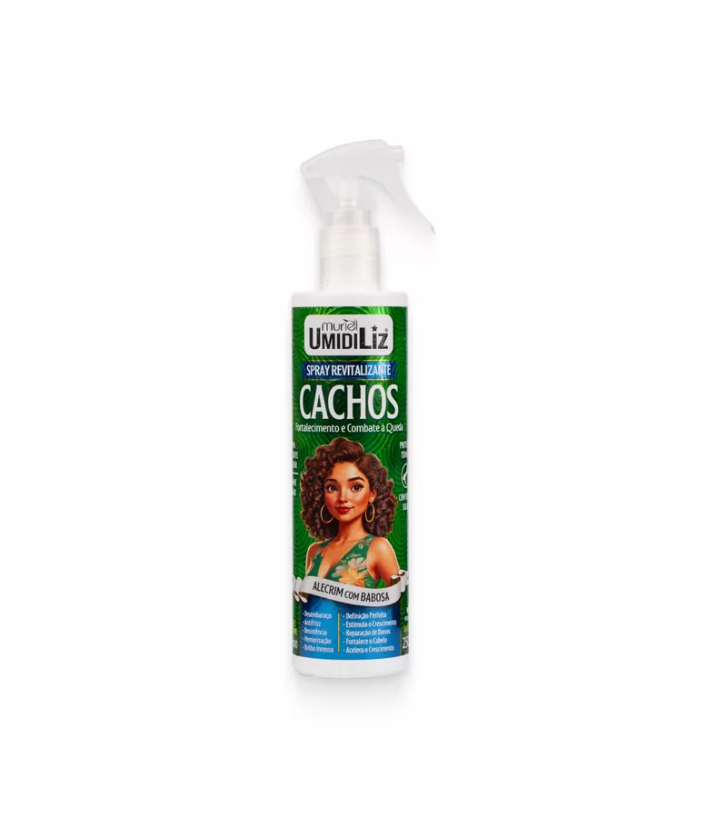 Spray Finalizador Revitalizante Cachos Umidiliz Al... - AIKO COSMÉTICOS
