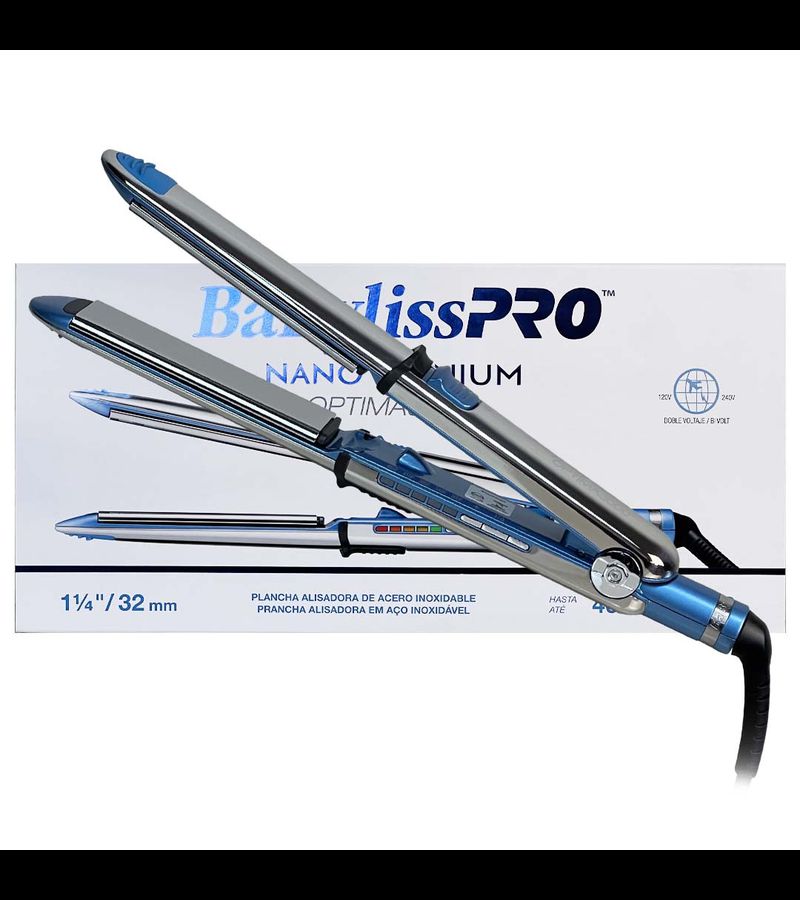 Nano Titanium Babyliss Prancha Super PRO OPTIMA300... - AIKO COSMÉTICOS