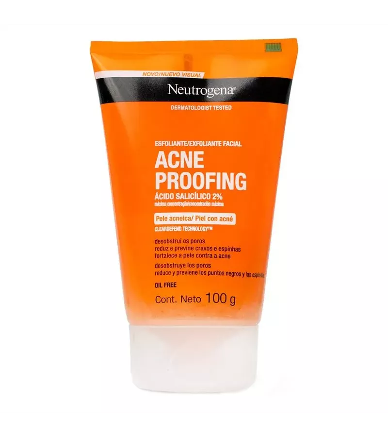 Neutrogena Esfoliante Acne Proofing 100g - AIKO COSMÉTICOS