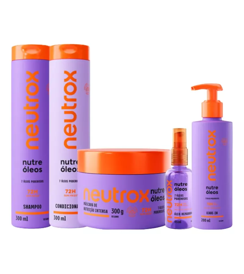 Neutrox Kit Nutre Óleos - AIKO COSMÉTICOS