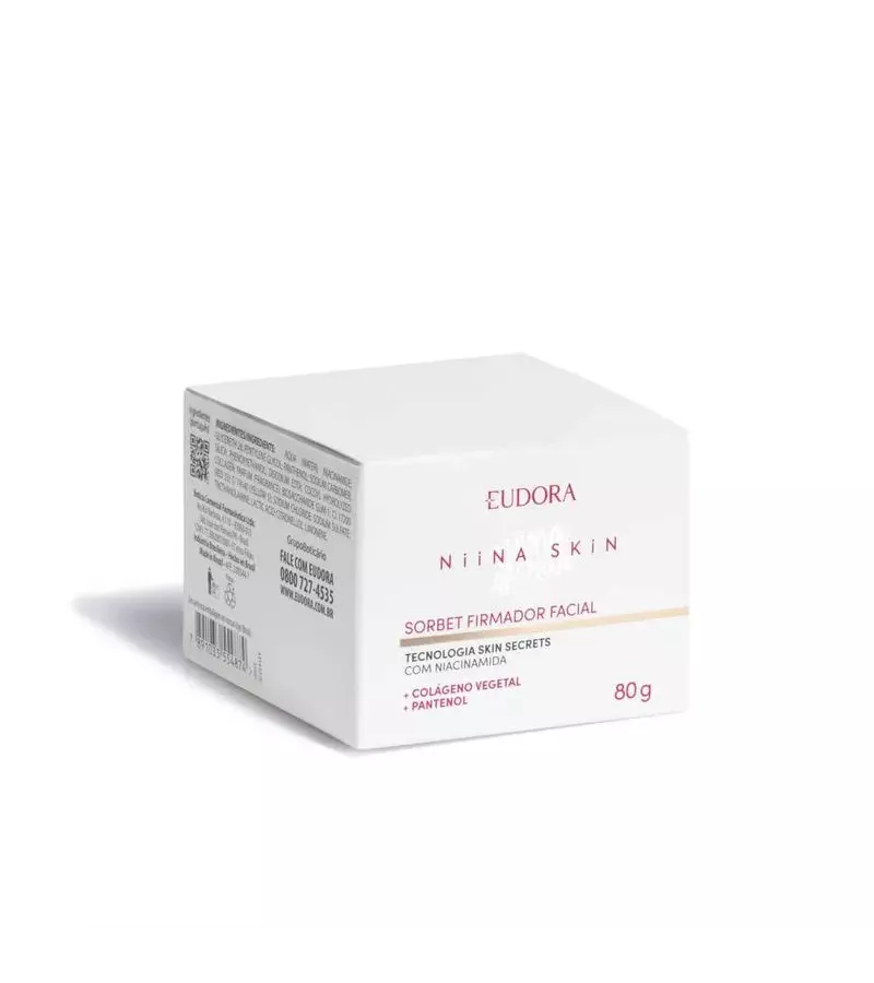Eudora Niina Skin Sorbet Firmador Facial 80g - AIKO COSMÉTICOS