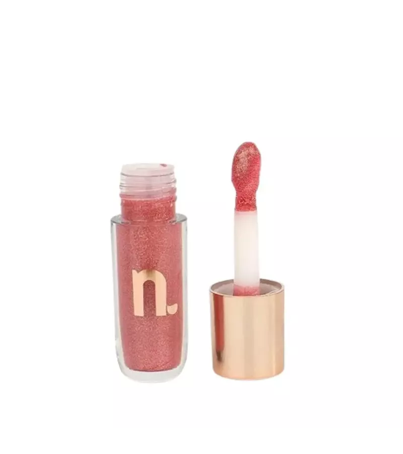 Nina Makeup Instant Glow Gloss Labial 4ml Diamond - AIKO COSMÉTICOS