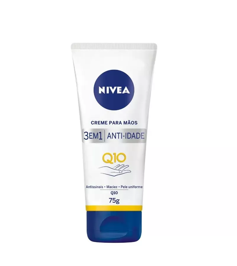 Nivea Creme para Mãos 3 em 1 Anti-Idade 75g - AIKO COSMÉTICOS