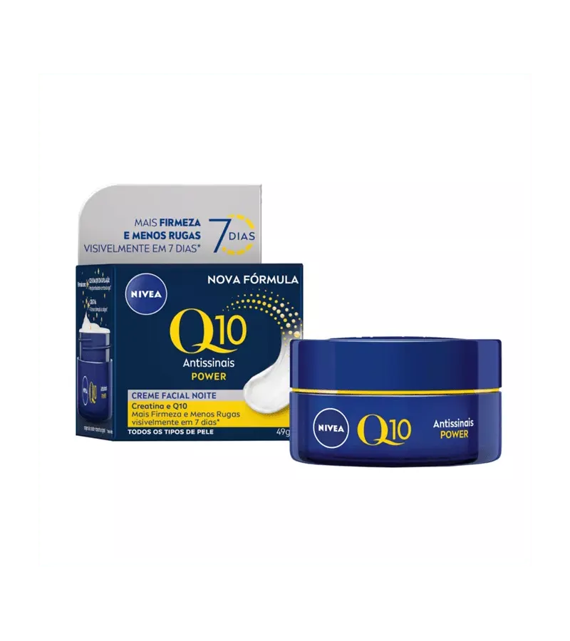 NIVEA Creme Facial Antissinais Q10 Power Noite - AIKO COSMÉTICOS