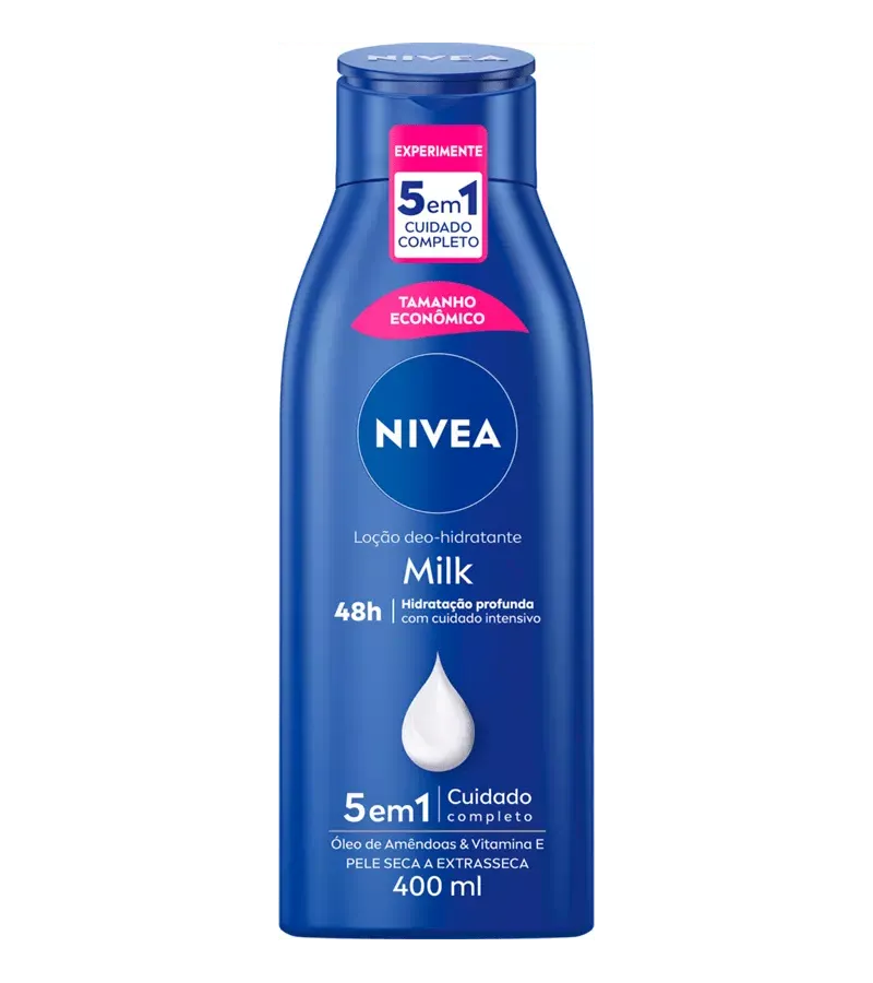 Nivea Loção Deo-Hidratante Milk 400ml - AIKO COSMÉTICOS
