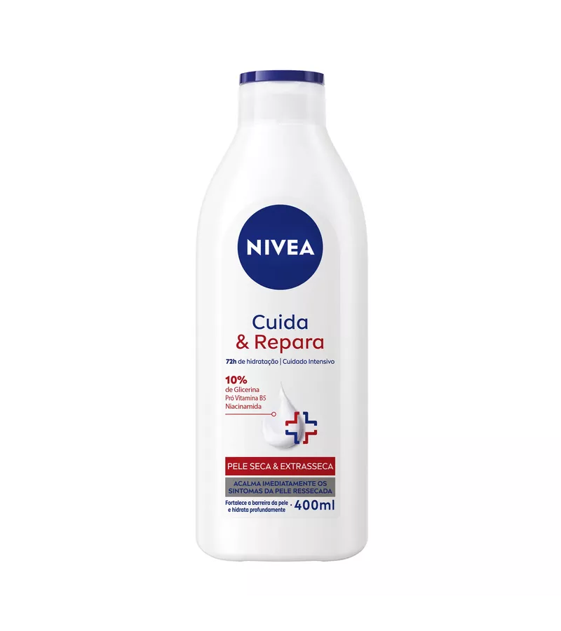 Nivea Cuida&Repara Loção Hidratante 400ml - AIKO COSMÉTICOS