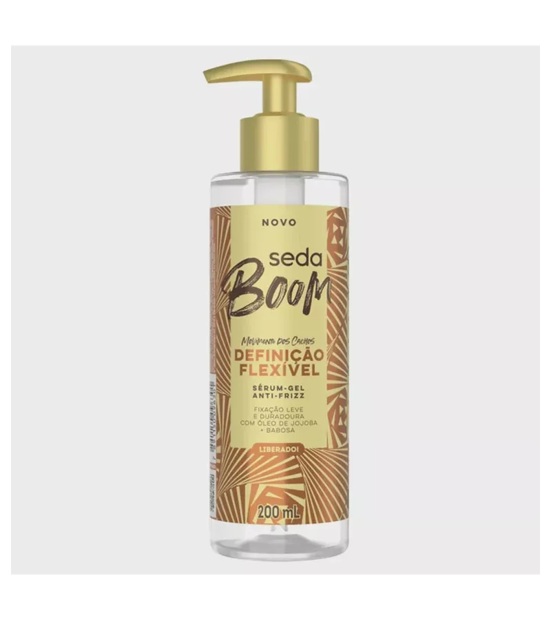Seda Boom Definição Flexível Sérum-Gel Anti-Frizz ... - AIKO COSMÉTICOS