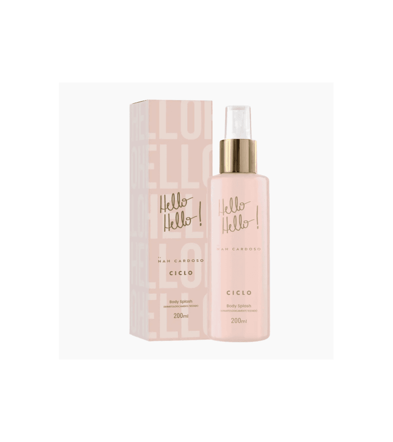 Ciclo Hello Hello ! Nah Cardoso Boby Splash 200ml - AIKO COSMÉTICOS