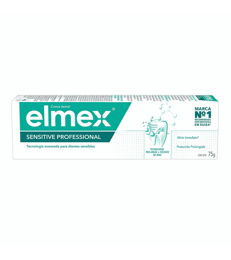 Elmex Creme Dental Sensitive Profissional 75g - AIKO COSMÉTICOS