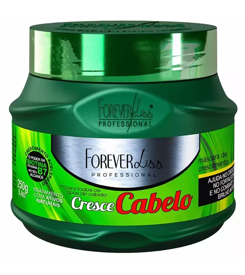 Forever Liss Máscara de Crescimento Cresce Cabelo ... - AIKO COSMÉTICOS