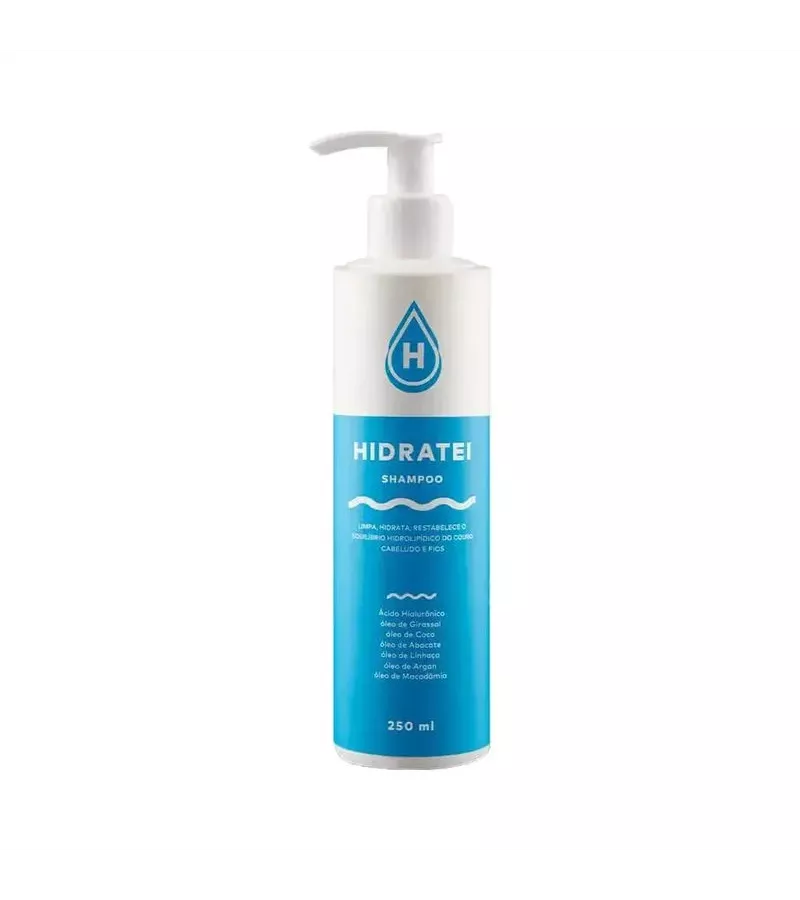 Hidratei Shampoo 250ml - AIKO COSMÉTICOS