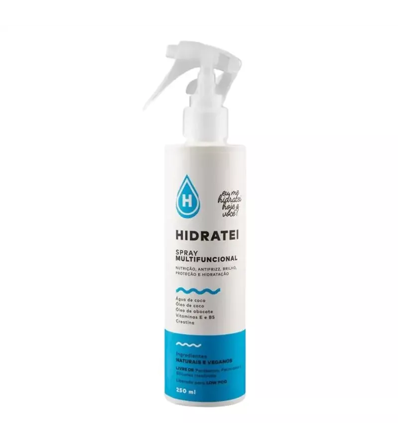 Hidratei Spray Multifuncional 250ml - AIKO COSMÉTICOS