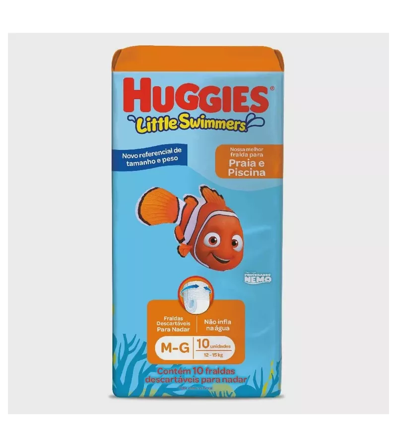 Huggies Little Swimmers Fralda Praia E Piscina M-G... - AIKO COSMÉTICOS
