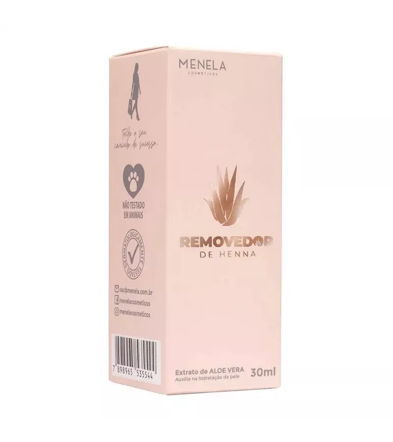 Menela Removedor de Henna 30ml - AIKO COSMÉTICOS