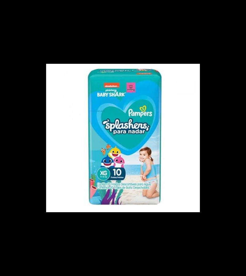 Pampers Splashers para Nadar Fralda Descartável XG... - AIKO COSMÉTICOS