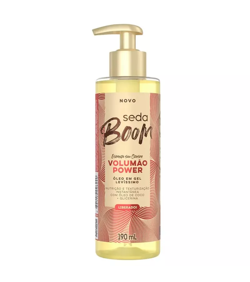 Seda Boom Volumão Power Óleo em Gel Levíssimo 190m... - AIKO COSMÉTICOS
