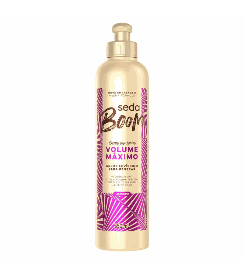 Seda Boom Volume Máximo Creme Levíssimo para Pente... - AIKO COSMÉTICOS