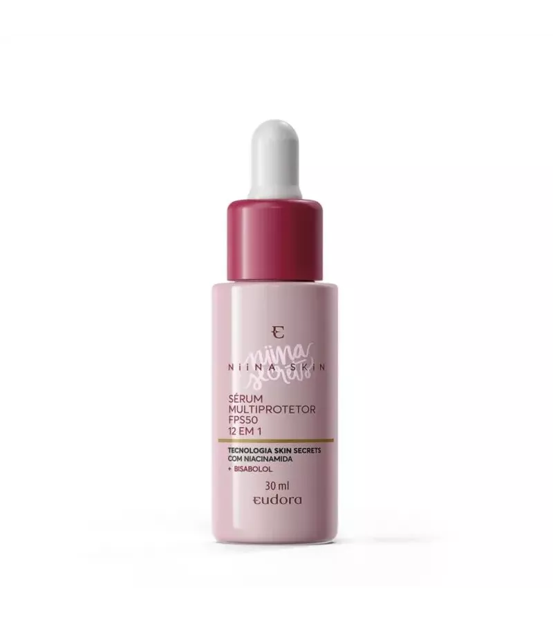 Eudora Niina Skin Sérum Multiprotetor FPs 50 12 em... - AIKO COSMÉTICOS