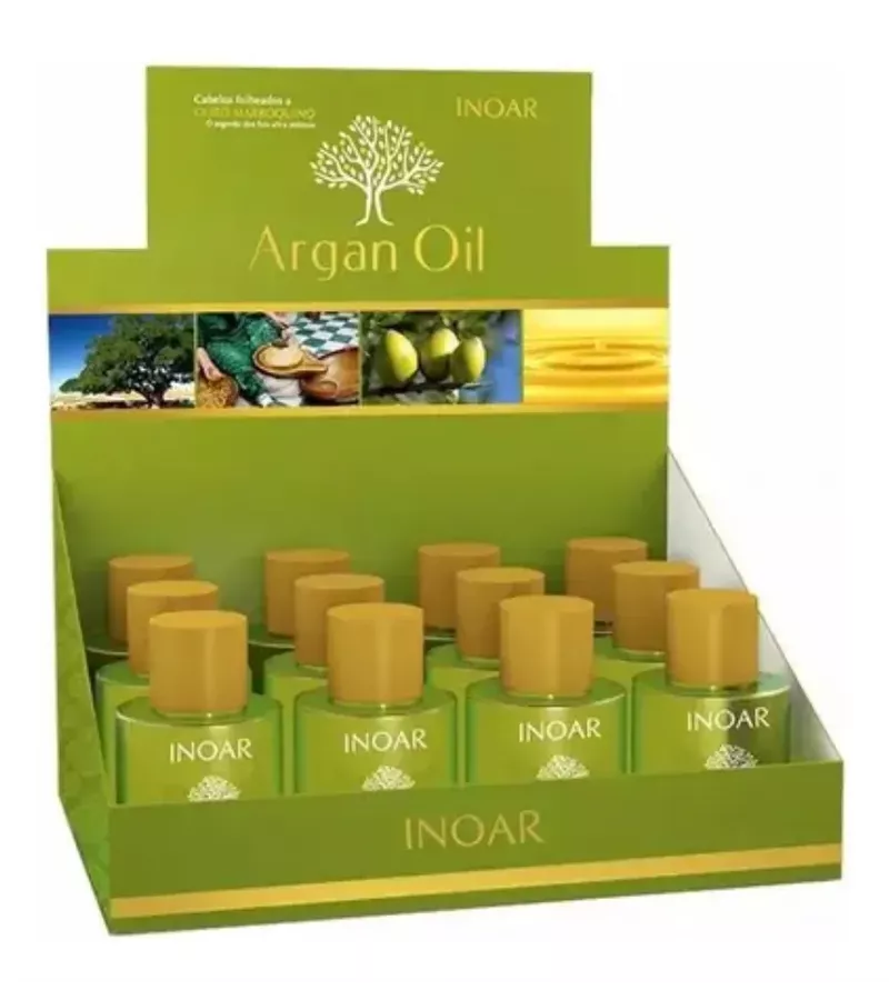 Inoar Kit c/12 Argan Oil 7ml - AIKO COSMÉTICOS